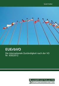Abbildung von: EUErbVO - Saarbrücker Verlag für Rechtswissenschaften