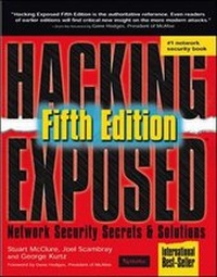 Enlarge image Cover: Hacking Exposed - McGraw-Hill Professional