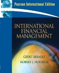 Enlarge image Cover: International Financial Management - Pearson