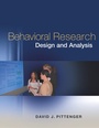 Cover: Behavioral Research Design and Analysis - McGraw-Hill Publishing Co.