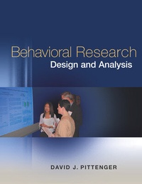 Enlarge image Cover: Behavioral Research Design and Analysis - McGraw-Hill Publishing Co.