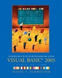 Abbildung von: An Introduction to Programming Using Visual Basic 2005 - Pearson