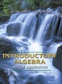 Enlarge image Cover: Introductory Algebra through Applications - Pearson