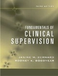 Cover: Fundamentals of Clinical Supervision - Pearson