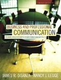 Cover: Business and Professional Communication - Pearson