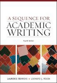 Enlarge image Cover: A Sequence for Academic Writing - Pearson