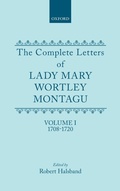 Cover: The Complete Letters of Lady Mary Wortley Montagu - Oxford University Press