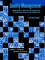 Cover: Quality Management - Pearson