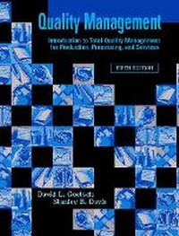 Enlarge image Cover: Quality Management - Pearson