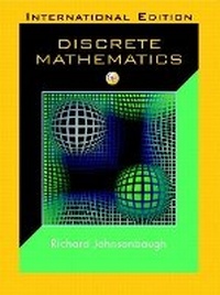 Enlarge image Cover: Discrete Mathematics - Pearson
