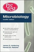 Cover: Microbiology PreTest Self-Assessment and Review, Twelfth Edition - McGraw-Hill Medical