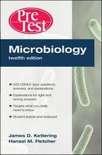 Enlarge image Cover: Microbiology PreTest Self-Assessment and Review, Twelfth Edition - McGraw-Hill Medical