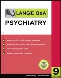 Cover: Lange Q&A Psychiatry, Ninth Edition - McGraw-Hill Medical