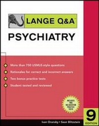 Abbildung von: Lange Q&A Psychiatry, Ninth Edition - McGraw-Hill Medical