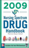Cover: Nursing Spectrum Drug Handbook 2009 - McGraw-Hill Medical