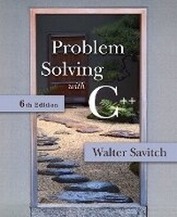 Enlarge image Cover: Problem Solving with C++ - Pearson