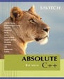 Cover: Absolute C++ - Pearson