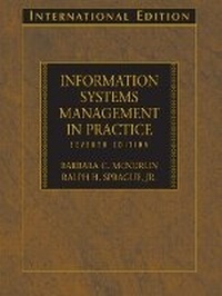 Enlarge image Cover: Information Systems Management in Practice - Pearson