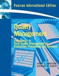 Cover: Quality Management - Pearson