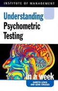 Cover: Psychometric Testing in a Week - John Murray Learning