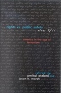 Cover: Rights vs. Public Safety after 9/11 - Rowman & Littlefield Publishers