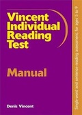 Cover: Vincent Individual Reading Test: Manual - Hodder Education