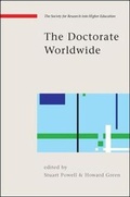 Cover: The Doctorate Worldwide - Open University Press