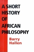 Cover: A Short History of African Philosophy - Indiana University Press