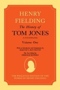 Cover: The History of Tom Jones A Foundling: Volume I - Oxford University Press