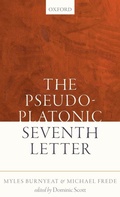 Cover: The Pseudo-Platonic Seventh Letter - Oxford University Press