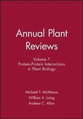 Cover: Annual Plant Reviews, Protein-Protein Interactions in Plant Biology - Wiley