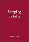 Cover: Sampling Statistics - Wiley