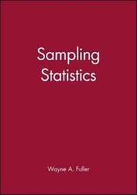 Enlarge image Cover: Sampling Statistics - Wiley