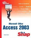 Cover: Microsoft Office Access 2003 in a Snap - Sams Publishing
