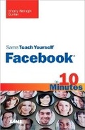 Cover: Sams Teach Yourself Facebook in 10 Minutes - Sams Publishing