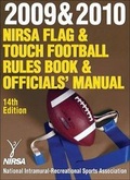 Cover: 2009 & 2010 NIRSA Flag & Touch Football Rules Book & Officials' Manual-14th Edition - Human Kinetics