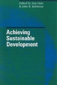 Enlarge image Cover: Achieving Sustainable Development - University of British Columbia Press