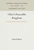 Cover: Olivi's Peaceable Kingdom - University of Pennsylvania Press