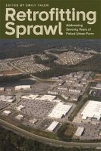 Enlarge image Cover: Retrofitting Sprawl - University of Georgia Press