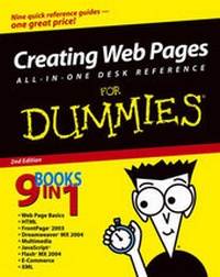 Enlarge image Cover: Creating Web Pages All-in-one Desk Reference for Dummies - Hungry Minds Inc,U.S.