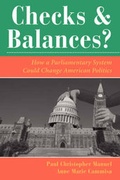 Cover: Checks And Balances? - Westview Press Inc