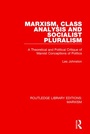 Cover: Marxism, Class Analysis and Socialist Pluralism (RLE Marxism) - Routledge