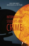 Cover: International Students and Crime - Palgrave Macmillan