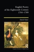 Cover: English Poetry of the Eighteenth Century, 1700-1789 - Routledge