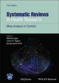 Enlarge image Cover: Systematic Reviews in Health Research - BMJ BOOKS