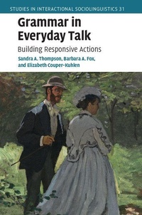 Enlarge image Cover: Grammar in Everyday Talk - Cambridge University Press
