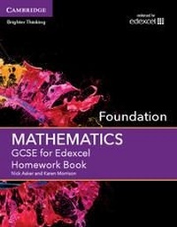 Enlarge image Cover: GCSE Mathematics for Edexcel Foundation Homework Book - Cambridge University Press