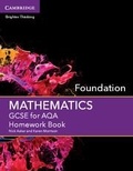 Cover: GCSE Mathematics for AQA Foundation Homework Book - Cambridge University Press