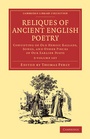 Cover: Reliques of Ancient English Poetry 3 Volume Set: Volume 1 - Cambridge University Press
