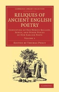 Cover: Reliques of Ancient English Poetry - Cambridge University Press